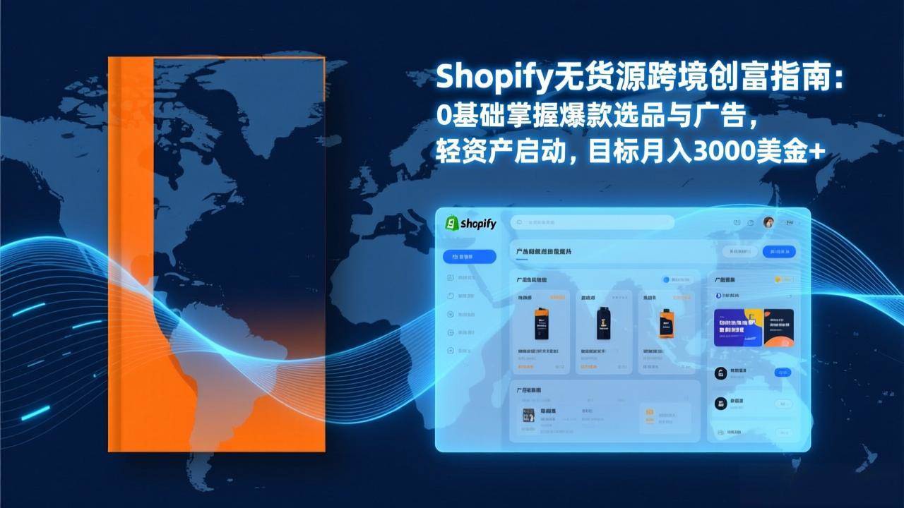图片[1]-Shopify爆款打法实战：从选品到广告投放，复制爆款模型，驱动独立站月销售额破万刀-资源基地