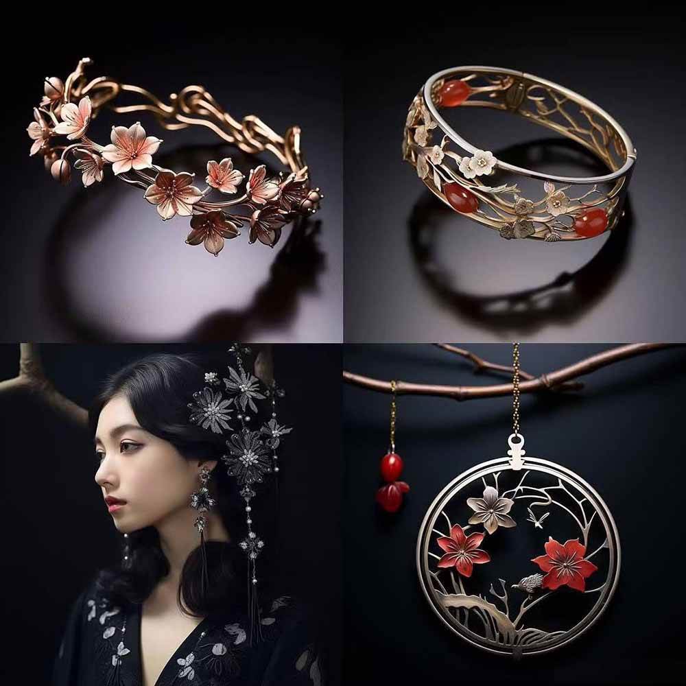 图片[7]-460+专业Midjourney珠宝摄影AI提示词+成效果图，戒指/项<span class=