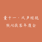 董十一·风声短视频AI获客年度会员-51自学联盟