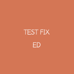 TEST FIXED-51自学联盟