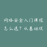 网络安全入门课程怎么选?从基础攻防到恶意代码分析的学习建议-51自学联盟