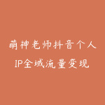 萌神老师抖音个人IP全域流量变现进阶课(更新2026)-51自学联盟
