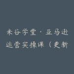 米谷学堂·亚马逊运营实操课（更新6月）-51自学联盟
