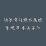 陆家嘴财姐水晶姐系统课 水晶学社行研内训直播课 财报解读行业分析-51自学联盟