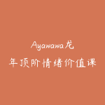 Ayawawa龙年顶阶情绪价值课-51自学联盟