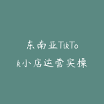 东南亚TikTok小店运营实操-51自学联盟
