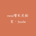 meta增长实验室·facebook广告系统性培训，从入门到精通-51自学联盟