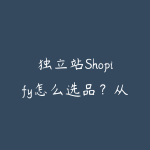 独立站Shopify怎么选品?从测款到投流的实操路线-51自学联盟