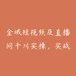 全域短视频及直播间千川实操，实战指南·流量增长·ROI提升(更新)-51自学联盟