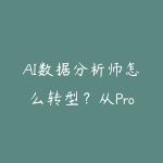 AI数据分析师怎么转型?从Prompt到行业数据分析路线-51自学联盟