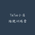TikTok小店陪跑训练营-51自学联盟