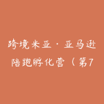 跨境米亚·亚马逊陪跑孵化营(第7期)-51自学联盟