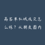 高客单私域成交怎么练?从朋友圈内容到用户裂变-51自学联盟